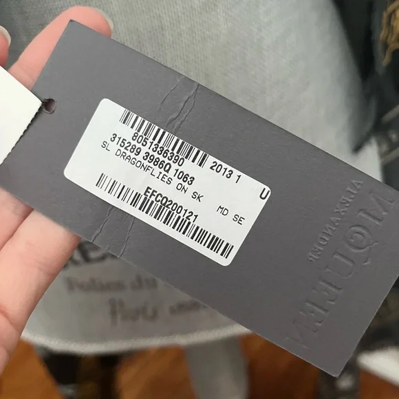 Alexander McQueen Dragonfly and Skull Scarf Shawl - Picture 13 of 14